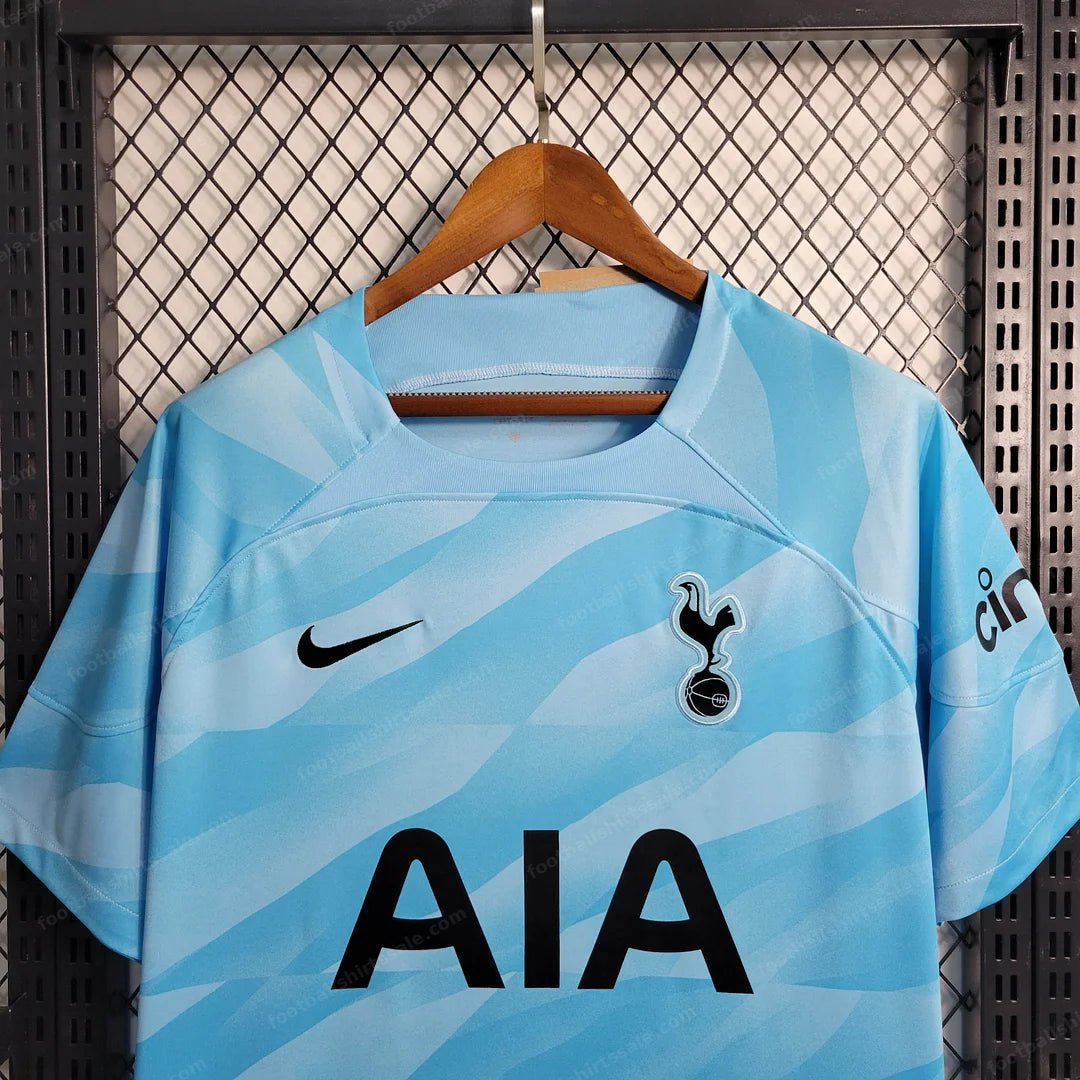 2023/2024 Tottenham Goalkeeper Blue Football Shirt - Detail 3