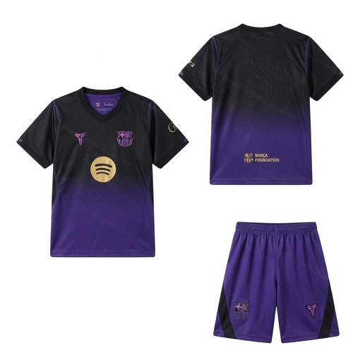 Barcelona Away Kids Football Kit 26/27