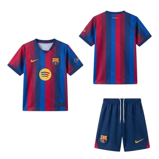 Barcelona Home Kids Football Kit 26/27