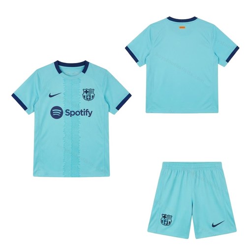 Barcelona Third Kids Football Kit 26/27