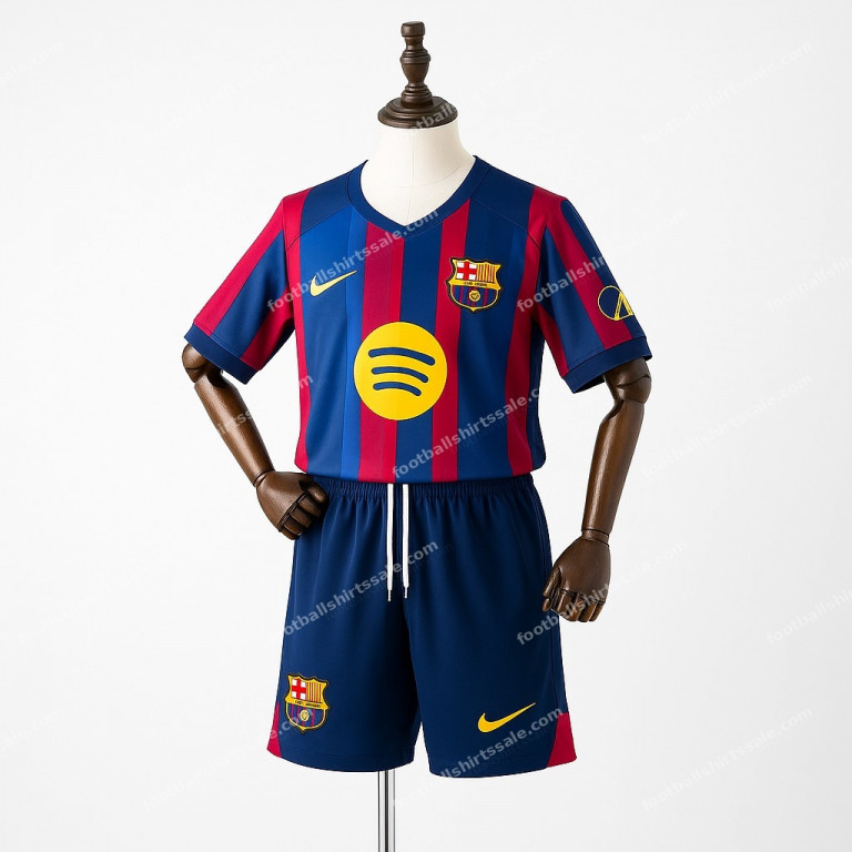 Barcelona 26/27 Home Kids Football Kit