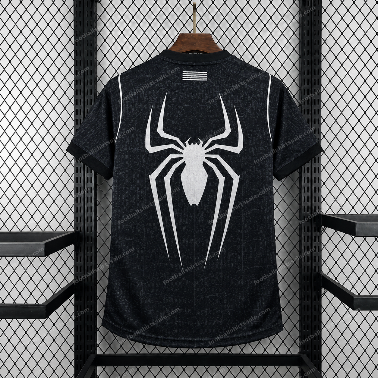 2026/2027 Barcelona X Spiderman Black Football Shirt - Image 2