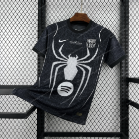 2026/2027 Barcelona X Spiderman Black Football Shirt