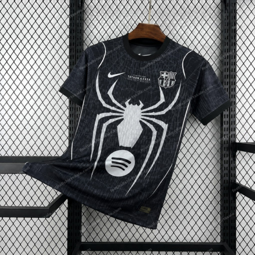 2026/2027 Barcelona X Spiderman Black Football Shirt