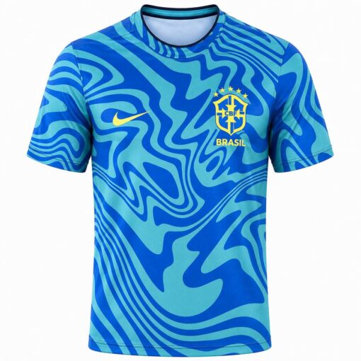 Brazil Pre Match Training Football Top 2