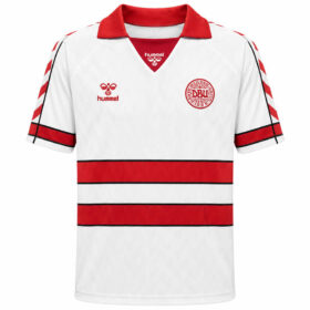 Denmark Away Football Shirt 1988