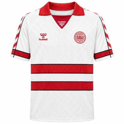 Denmark Away Football Shirt 1988