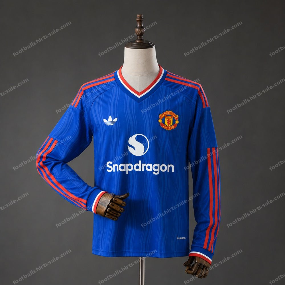 2026/2027 Long Sleeve Manchester United Away Football Shirt
