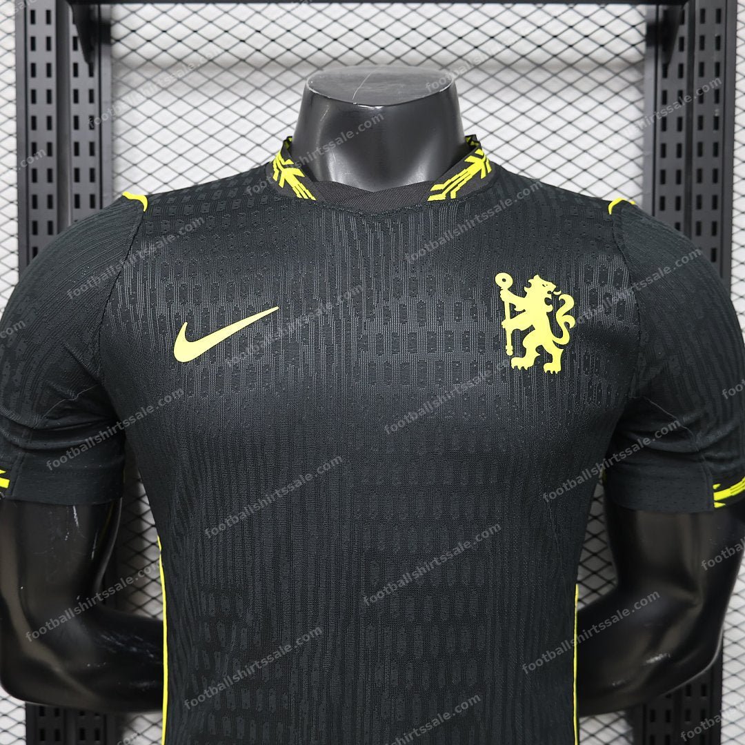 2026/2027 Player Version Chelsea Away Football Shirt - Detail 3