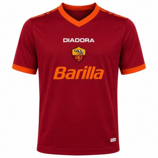 Retro As Roma Home Shirt 06 07