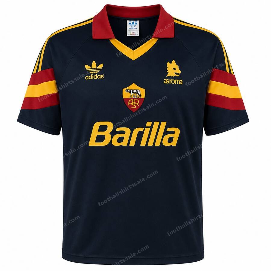 Retro As Roma Third Shirt 91 92