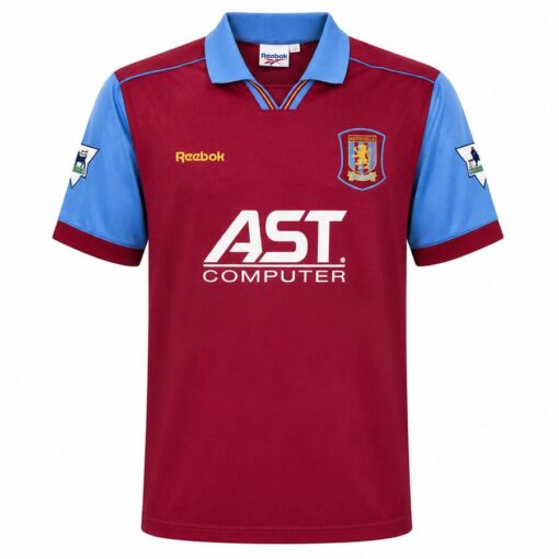 Retro Aston Villa Home Shirt 95 97