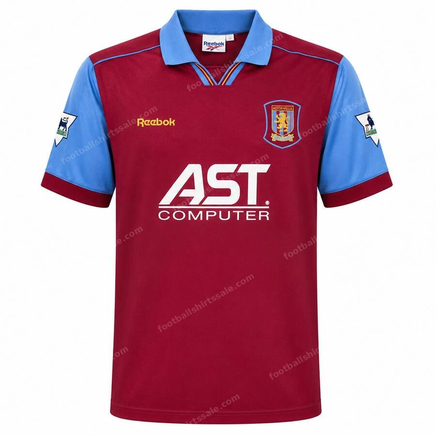 Retro Aston Villa Home Shirt 95 97