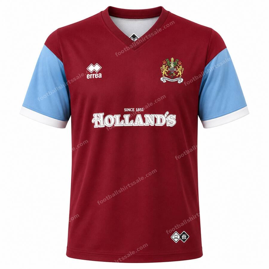 Retro Burnley Home Shirt 08 09