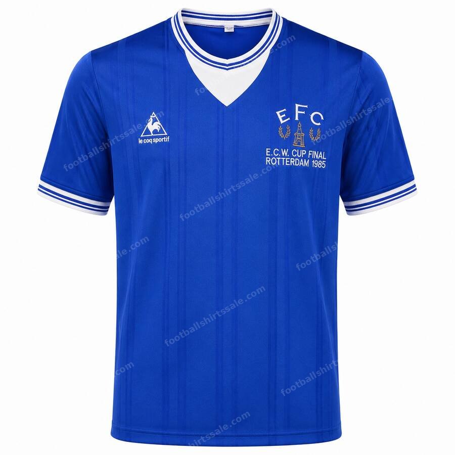 Retro Everton Home Shirt 83 85