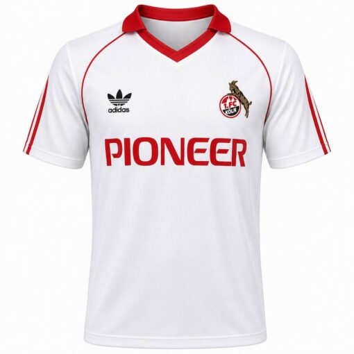 Retro Fc Koln Home Shirt 80 81