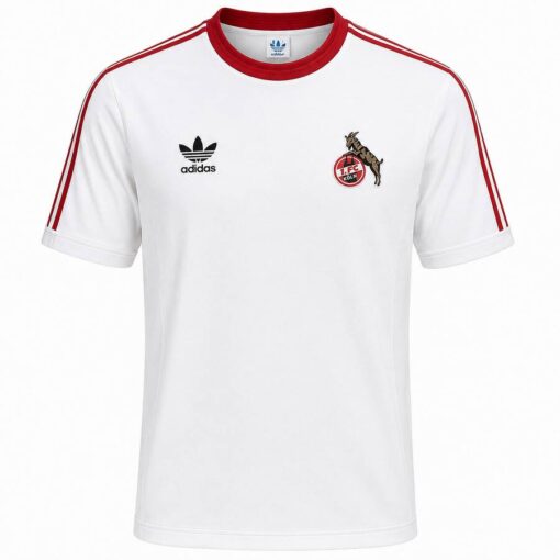 Retro Fc Koln Home Shirt 86 87