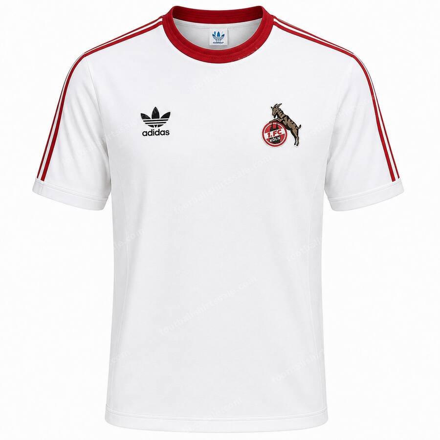 Retro Fc Koln Home Shirt 86 87