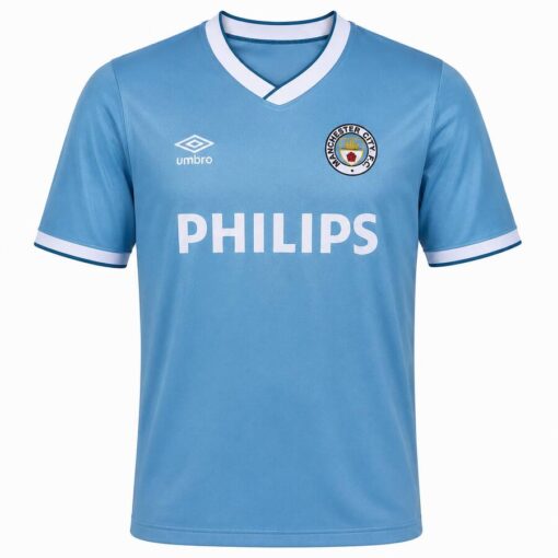 Retro Manchester City Home Shirt 86 87
