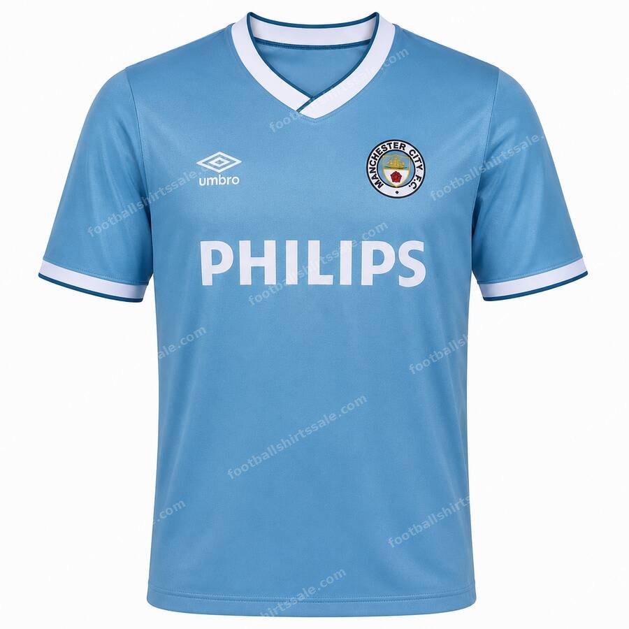 Retro Manchester City Home Shirt 86 87