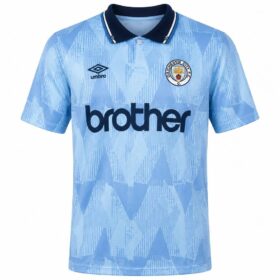 Retro Manchester City Home Shirt 89 90