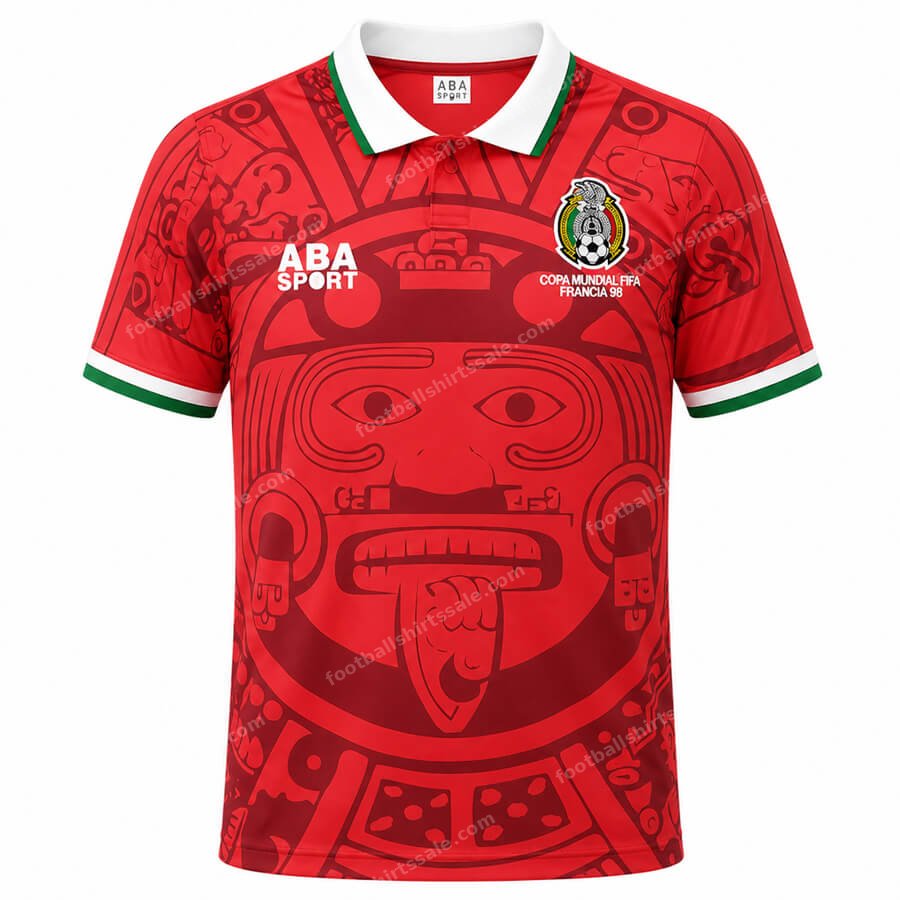 Retro Mexico Red Shirt 1998