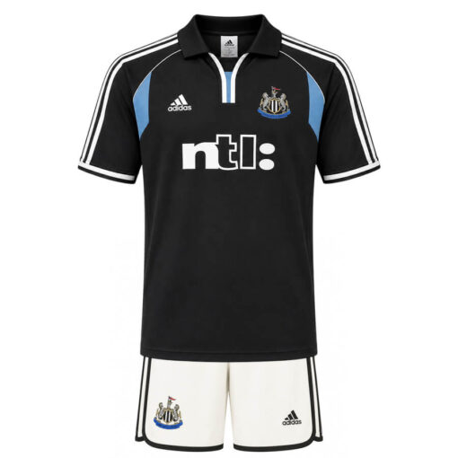 Retro Newcastle United Away Kids Kit 00 01