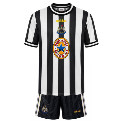 Retro Newcastle United Home Kids Kit 97 99