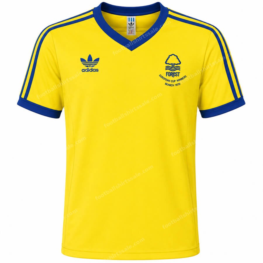 Retro Nottingham Forest Away Shirt 77 80