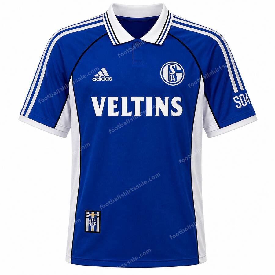 Retro Schalke 04 Home Shirt 98 00