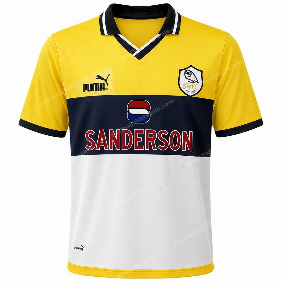 Retro Sheffield Wednesday Away Shirt 99 00