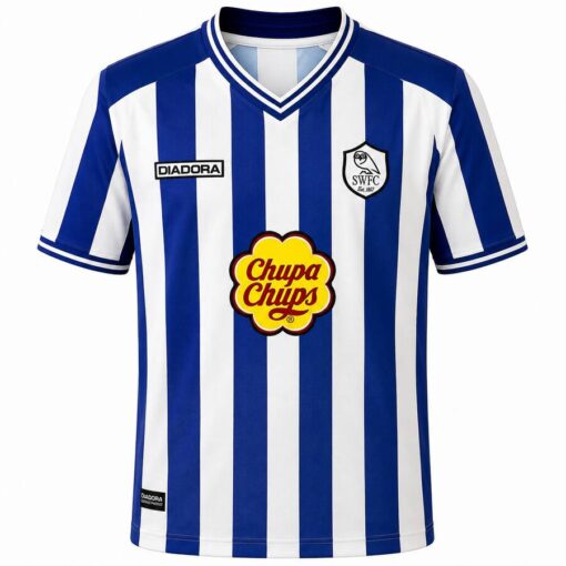 Retro Sheffield Wednesday Home Shirt 01 02