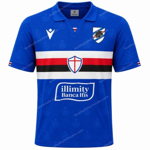 Sampdoria Home Football Shirt