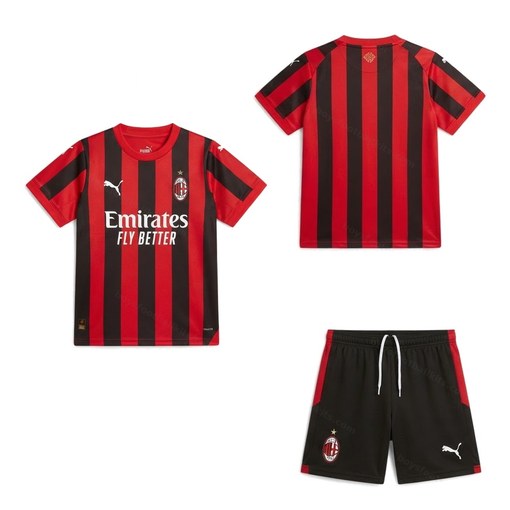 AC Milan Home Kids Football Kit 26/27
