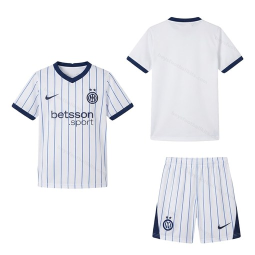 Inter Milan Away Kids Football Kit 26/27