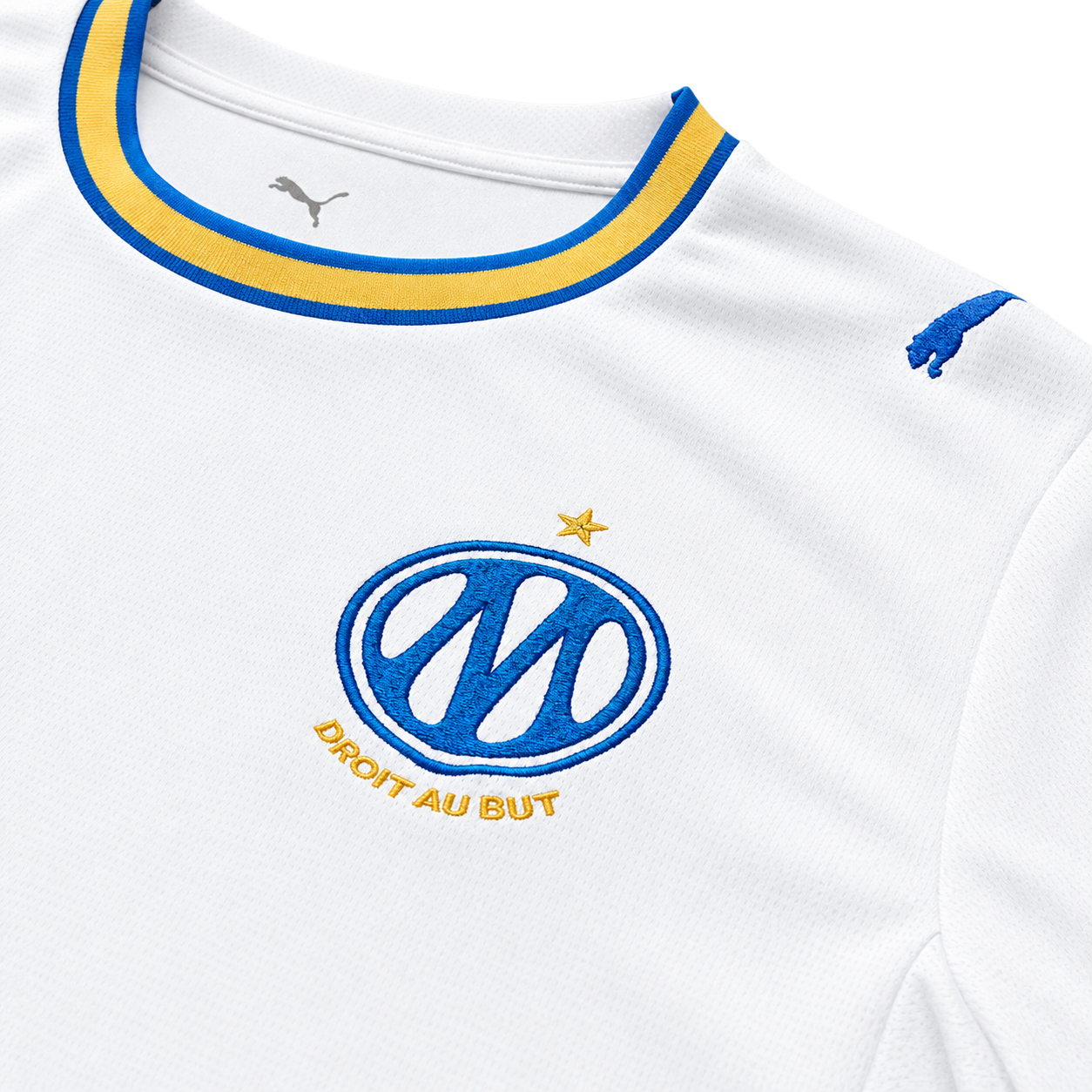 Olympique Marseille Home Football Shirt 26/27 - Detail 1