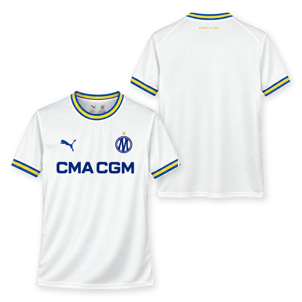 Olympique Marseille Home Football Shirt 26/27