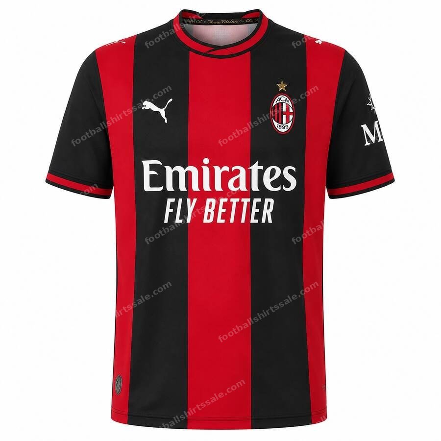 Ac Milan Home Player Version Shirt