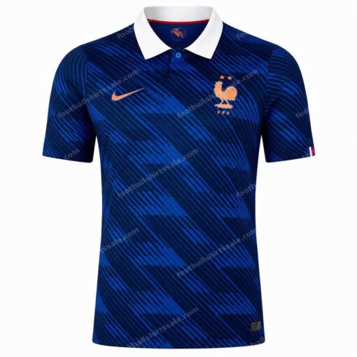 France Home Player Version Football Shirt