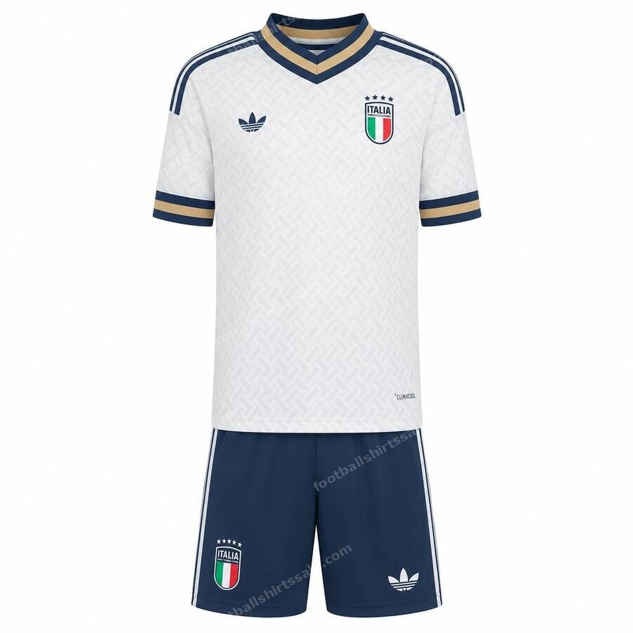 Italy Away Kids Football Kit