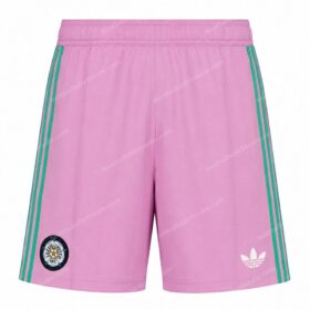 Leeds United Goalkeeper Pink Football Shorts