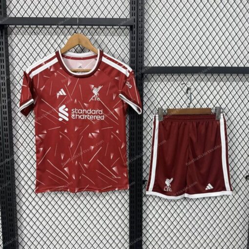2026/2027 Liverpool Home Football Jersey Kids Size