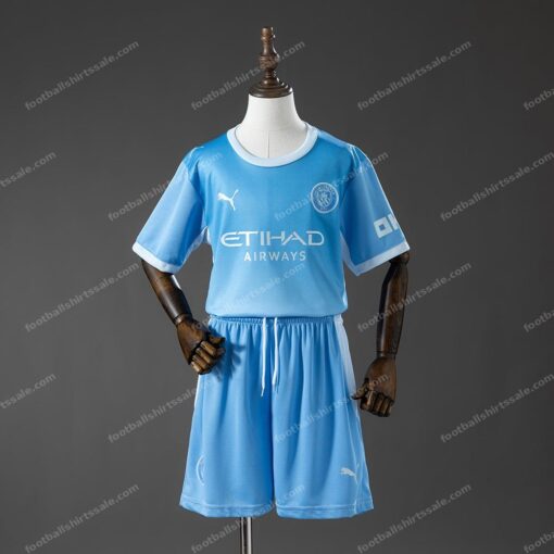 Manchester City Home Kids Football Kit 26/27