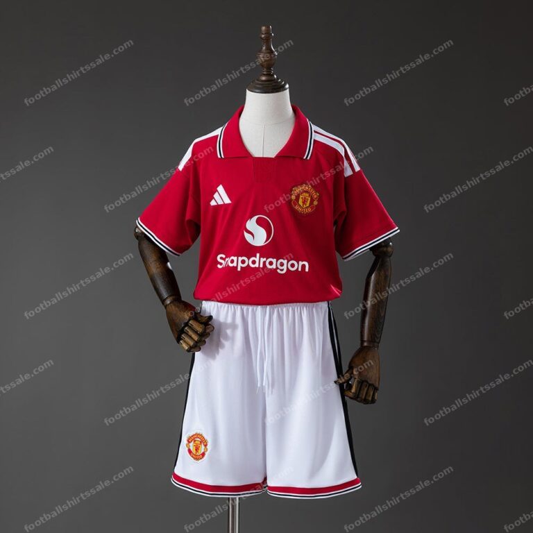 Manchester United 26/27 Home Kids Football Kit