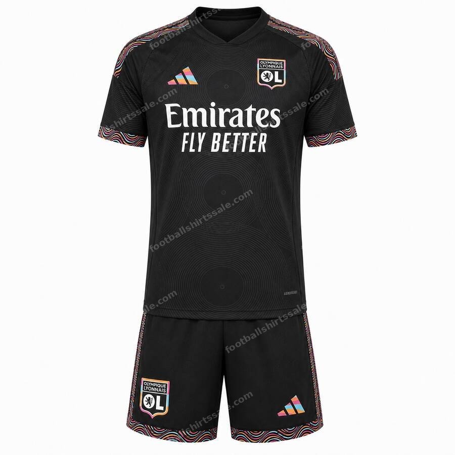 Olympique Lyon Third Kids Football Kit