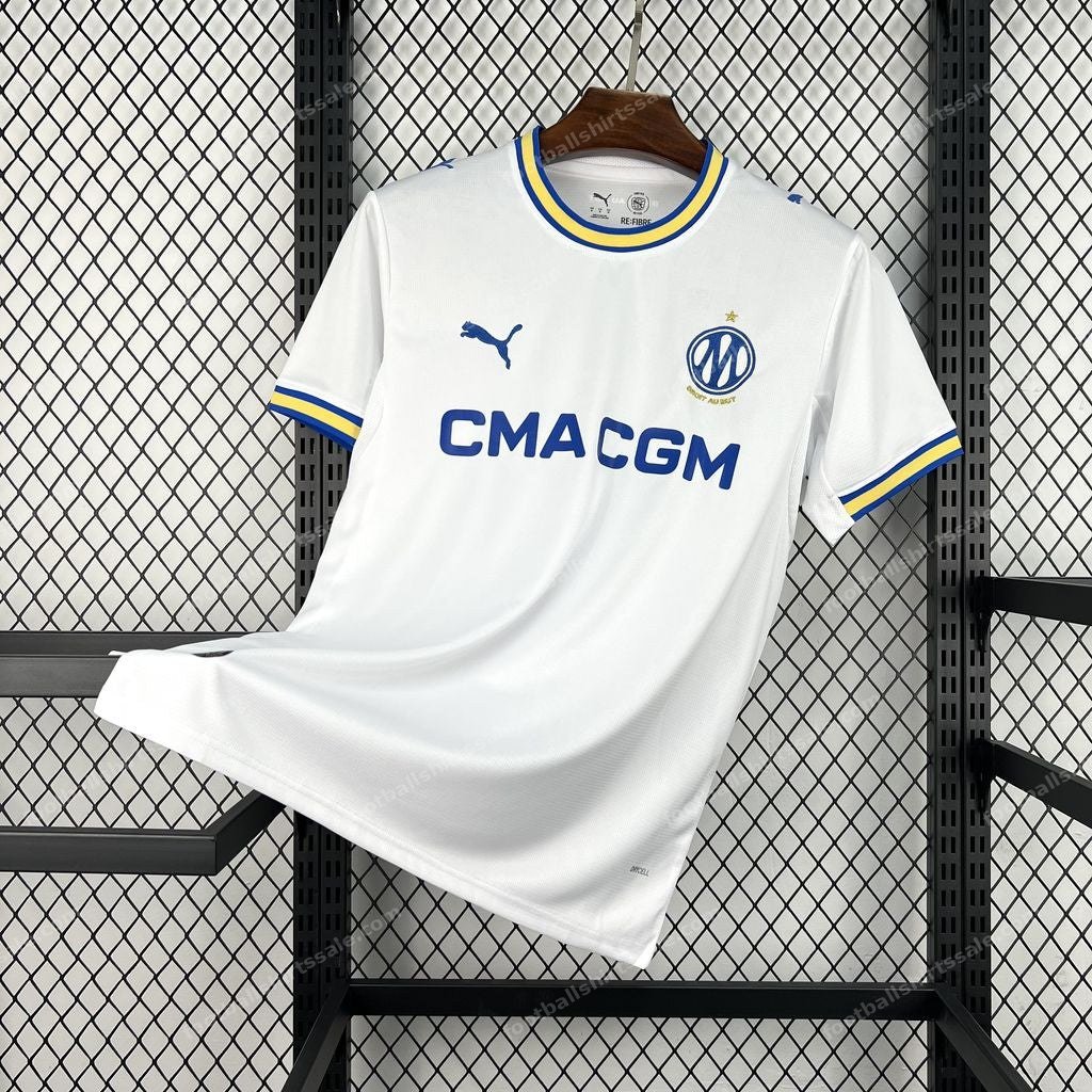 Olympique Marseille Home Football Shirt 26/27 - Image 2