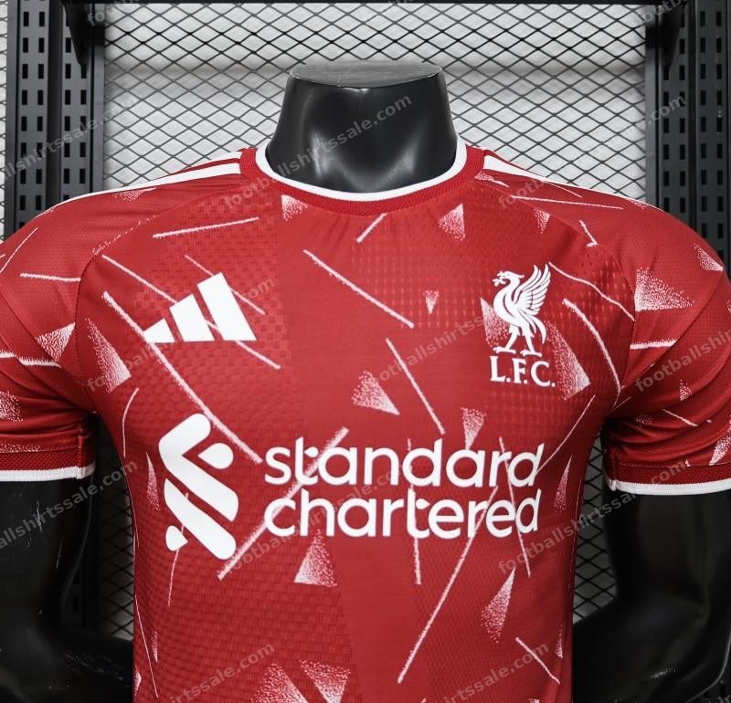 2026/2027 Player Version Liverpool Home Football Shirt - Image 3