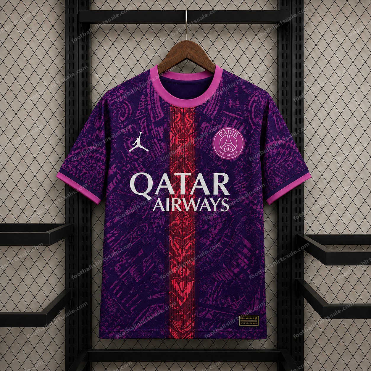 PSG Purple Skyline Special Edition Football Shirt 26/27 - Image 2
