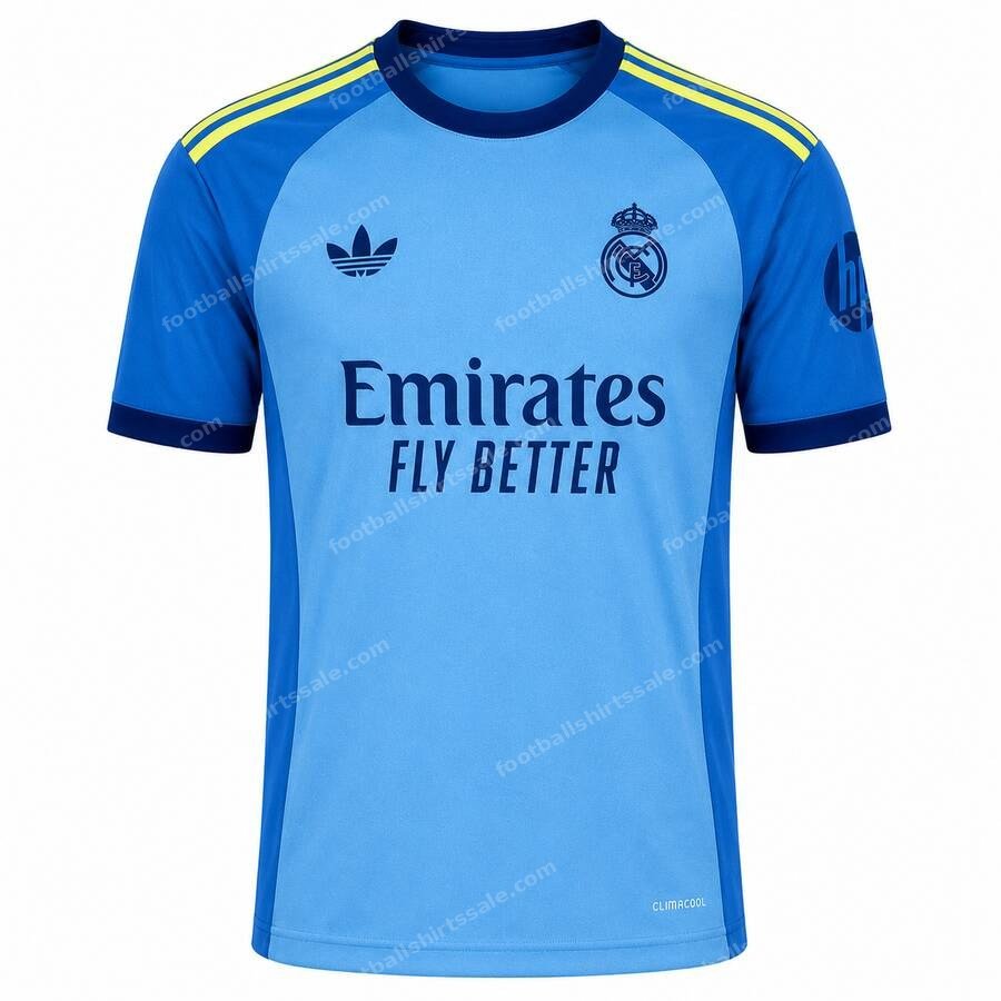Real Madrid Home Goalkeeper Shirt Blue
