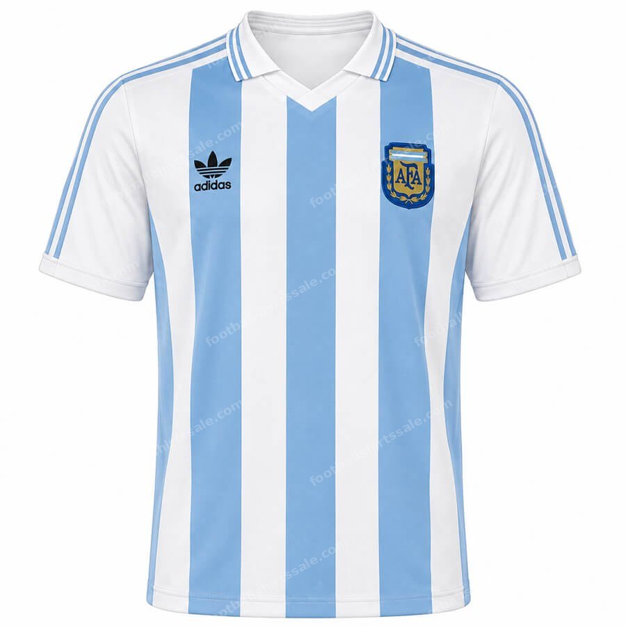 Argentina Retro Home Football Shirt 1992